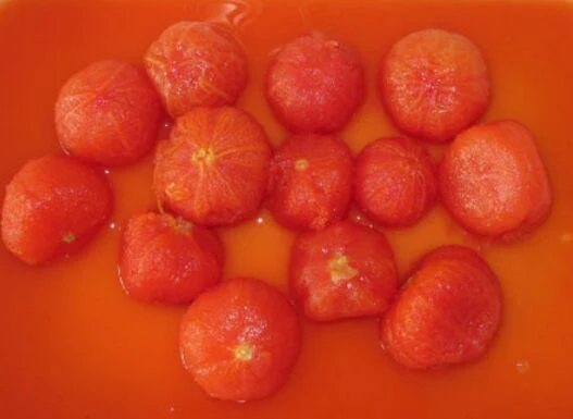 Meilleure Vente de conserves de tomates pelées avec prix d'usine