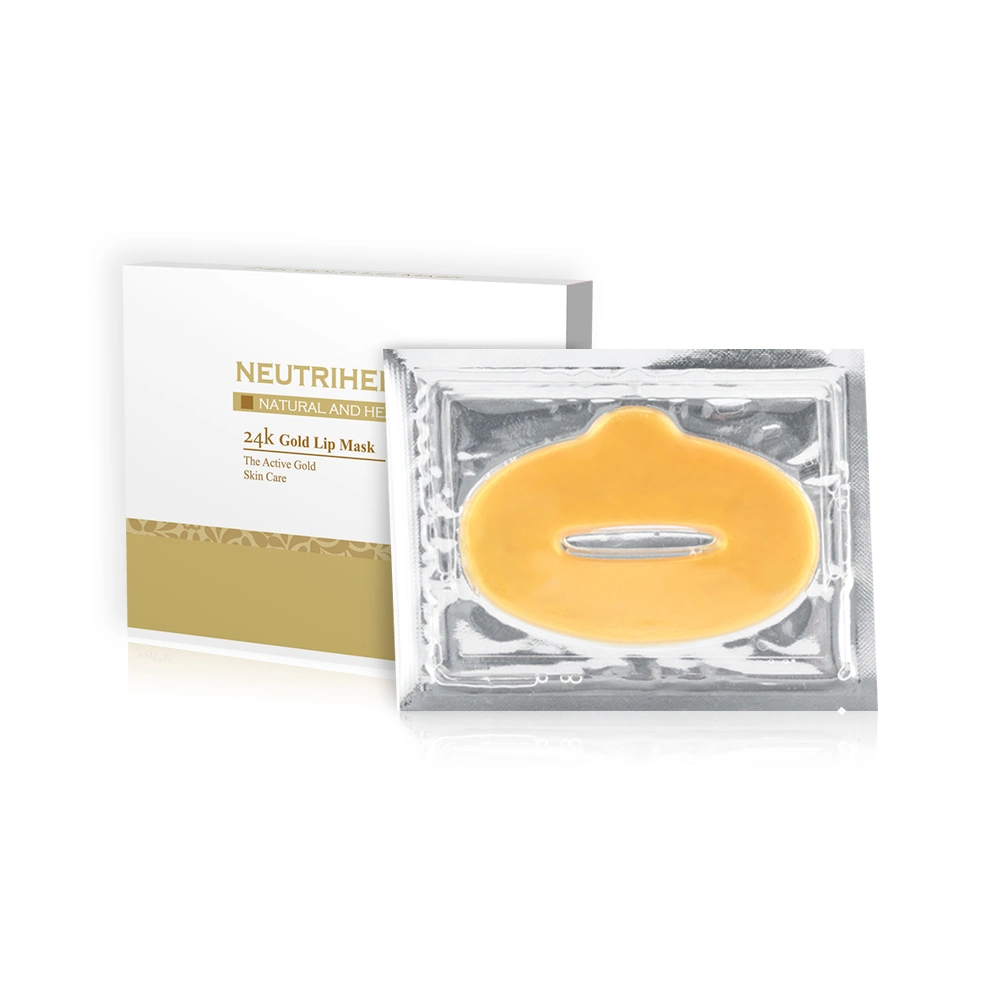 Best Selling Collagen 24K Gold Private Label Anti Aging Sleeping Lip Mask