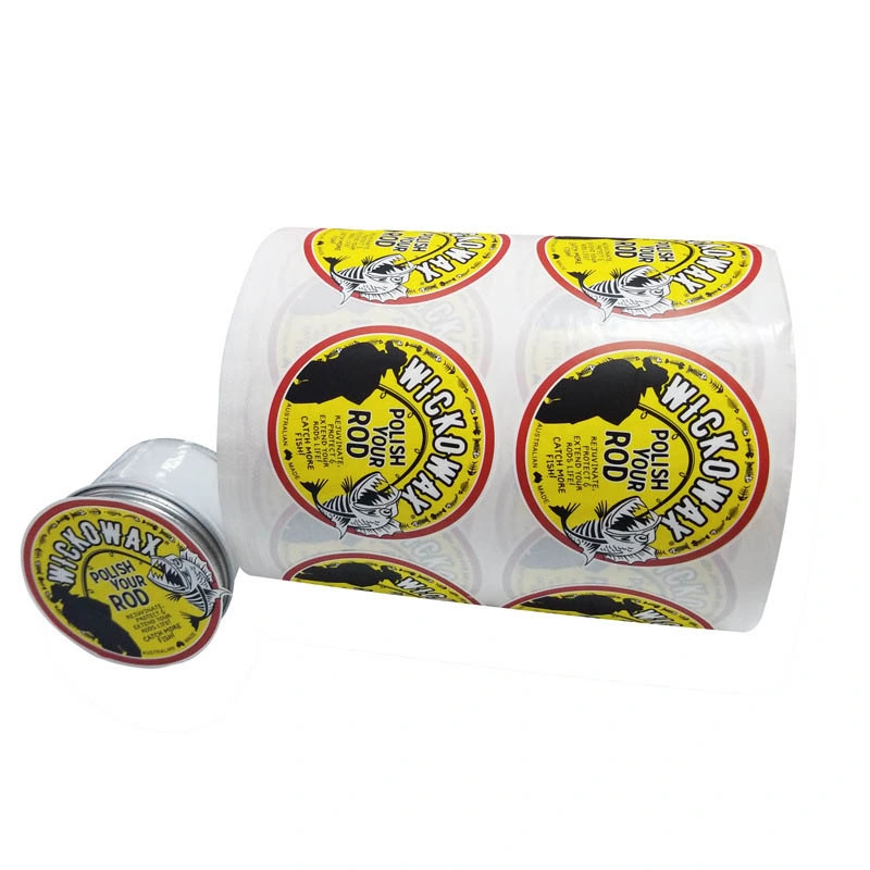 High quality/High cost performance  Design Custom Adhesive Paper Printing Roll Label Sticker