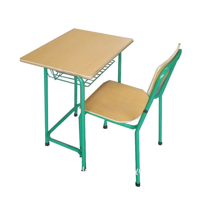 مكتب الطلاب في المدرسة الحديثة وكرسي المدرسة الحديثة من الخشب الملون المصمم على النمط الحديث مجموعات