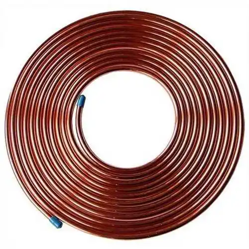 Soft Copper Coil Tube Pipe 0.3-80mm Pancake Welding Air Conditioning or Refrigerator