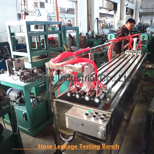 High Efficient Flexible Metal Hose Air Leakage Testing Bench