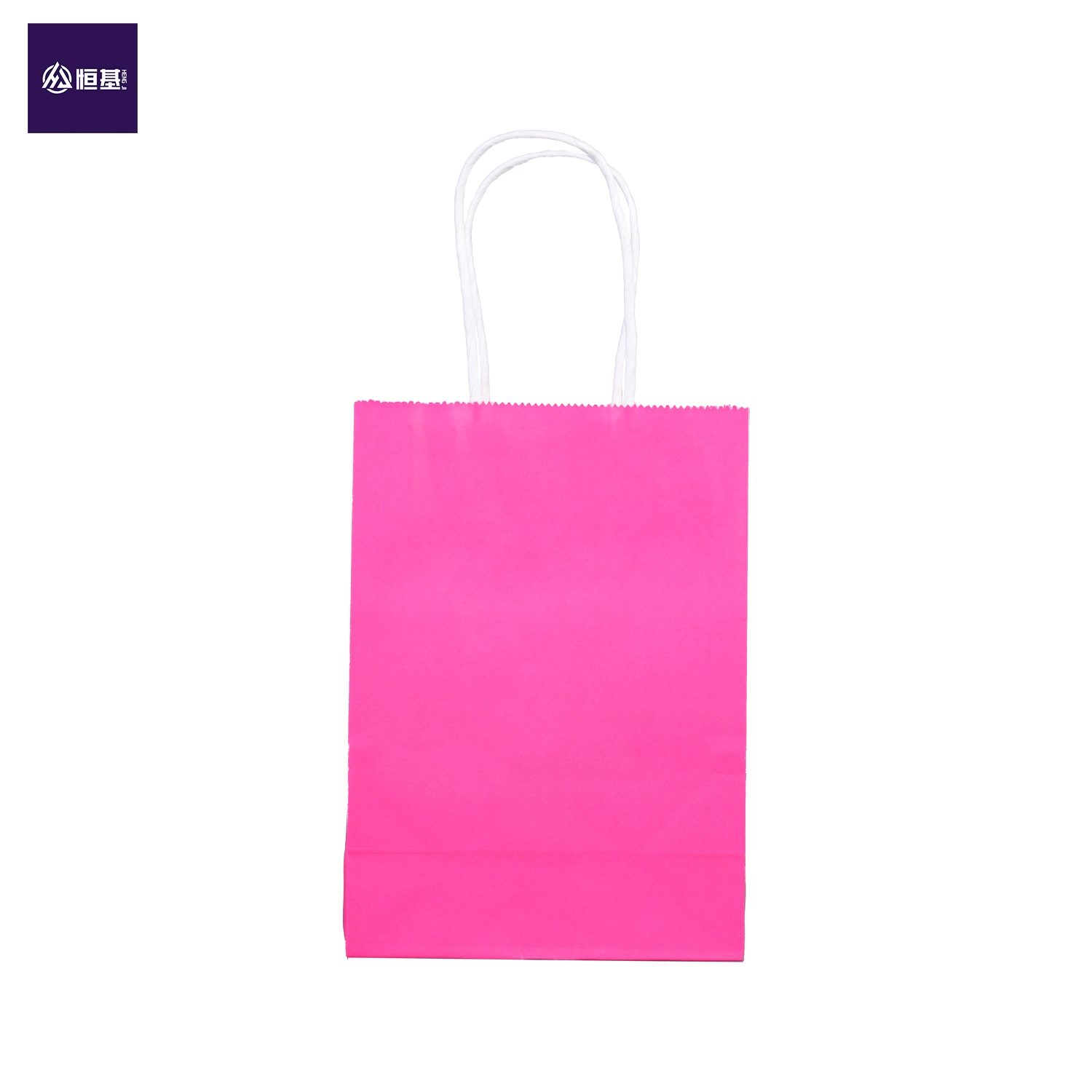 Fashion Hand Held Shopping Paper Bags Gift Shopping Colorful Paper Bag