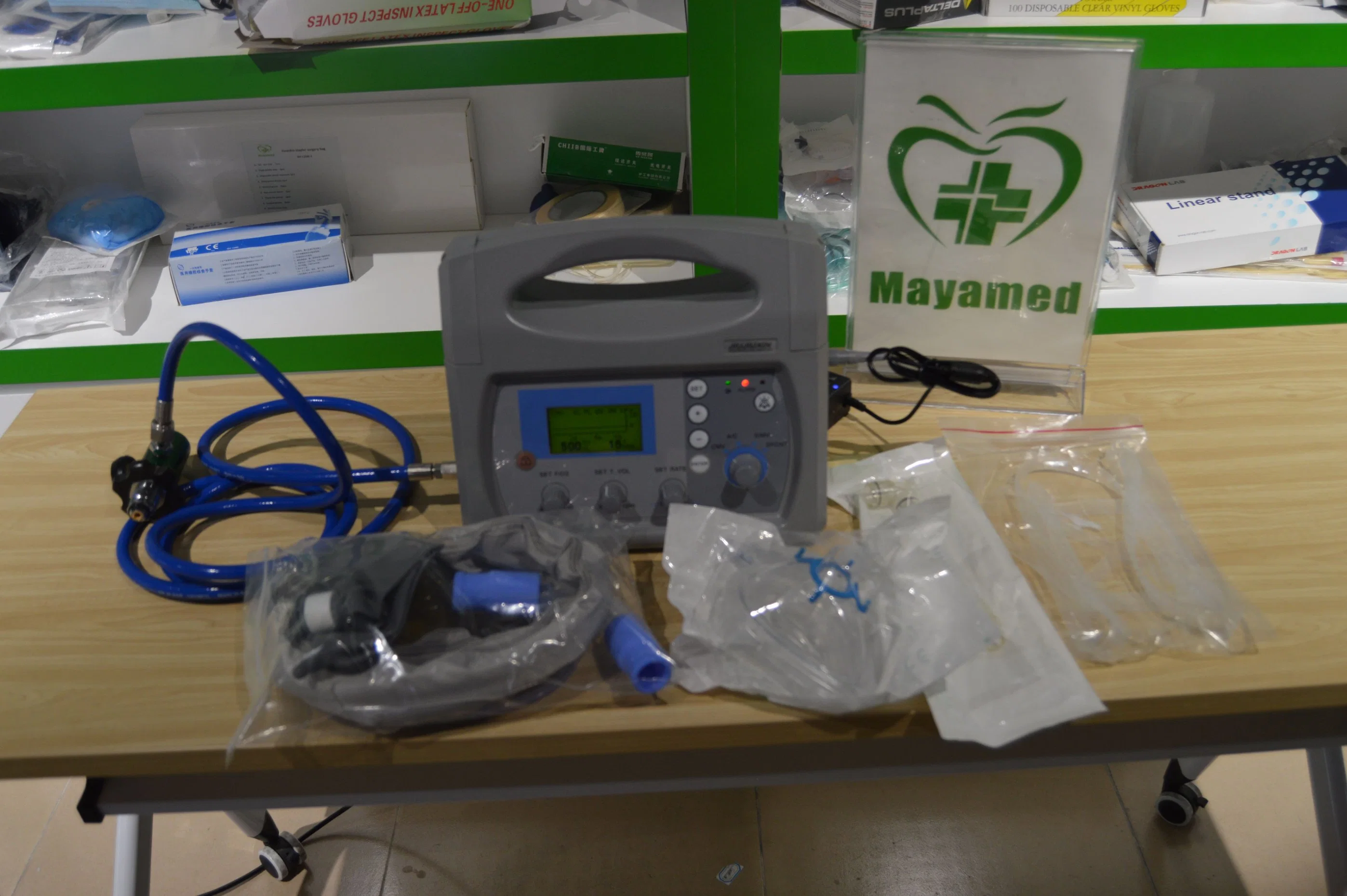 China Maya Medical Oxygen Ventilation My-E001h Ventilators Machine for ICU Hospital Portable Ventilators for Sale