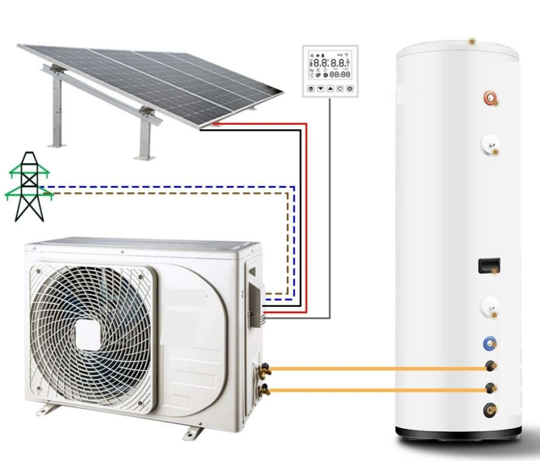 Solar AC/DC Air Source Heat Pump Water Heater 200L and 300L for Home Use