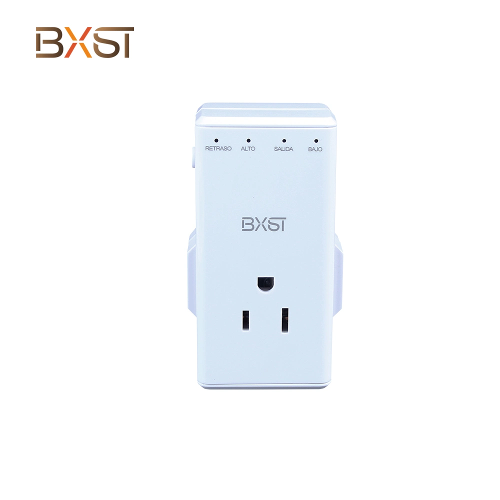 Bxst-V160 Protector automático de voltaje 120V con enchufe giratorio