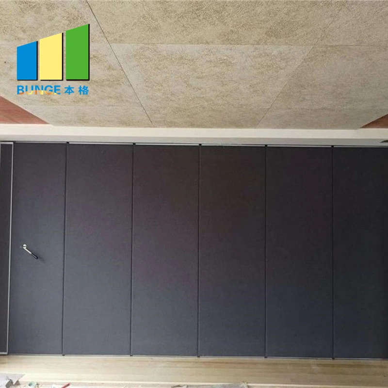 Hotel Movable Partition Wall Collapsible Demountable Partitions Walls with Door