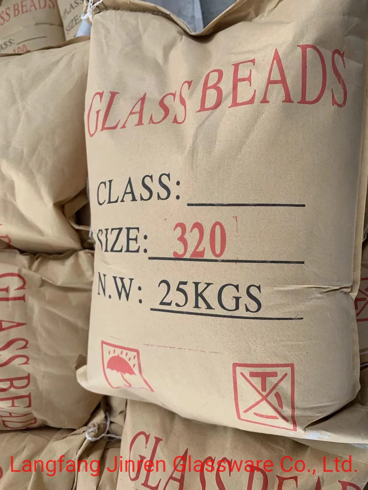 Sandblasting Blasting Glass Bead Blasting Sand for Processing Metallic Materials