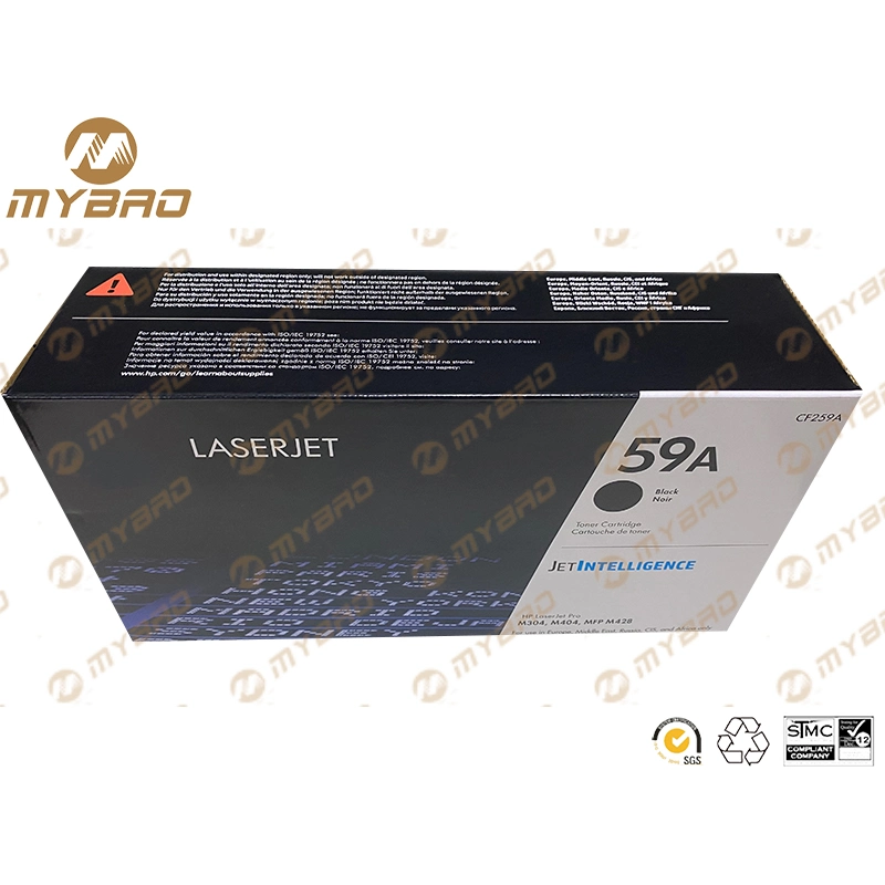 Nouvelle cartouche de toner noire CF259A 59A d'origine pour imprimante HP Laserjet M304 M404 Mfp M428.