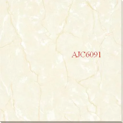 Hot Sale Porcelain Tile Porcelanato Polished Soluble Salt Floor Tile Ajc6080