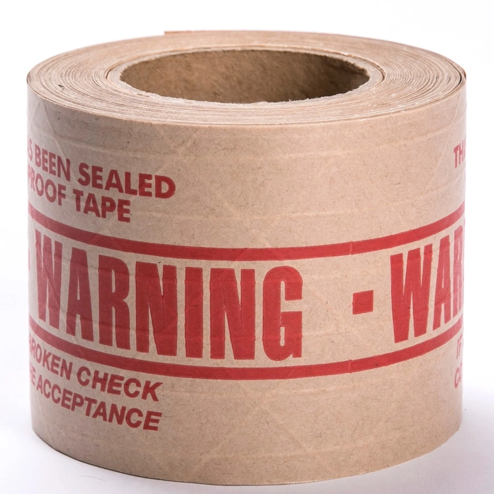 New Product of Offer Printing Reinforced Water Activated Kraft Paper Gummed Tape