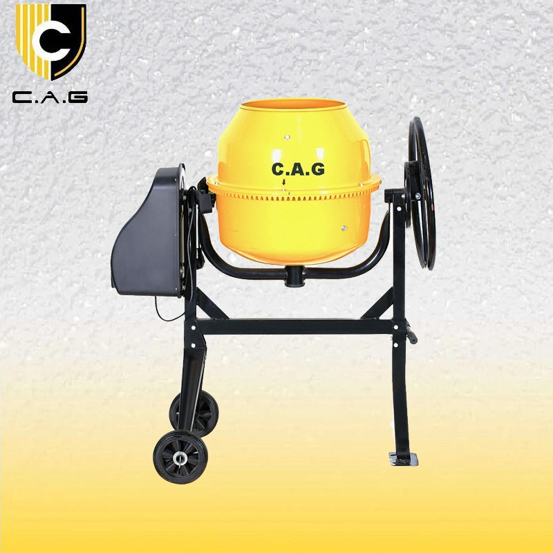 200L 0.85kw Electric Mobile Cement Mixer Concrete Mixing Machine