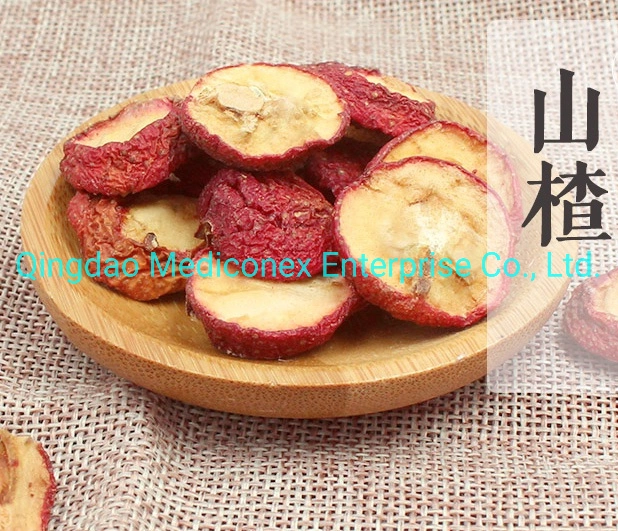 Crataegus pinnatifida fruta materia prima herbaria preparada tradicional herbaria China Medicina Indigestion