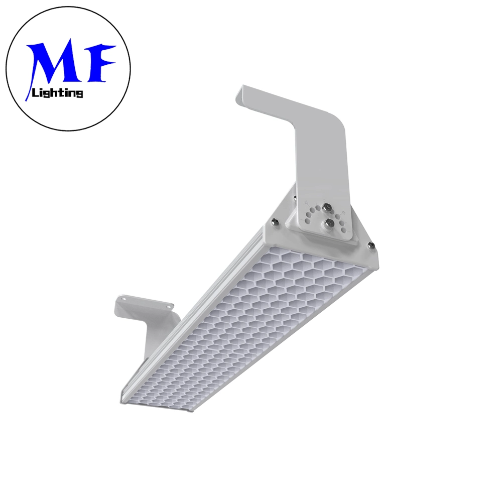 100W 150W 200W 300W 400W Ugr Moins de 19 Grande Angle Luminescence Plafonnier LED Réglable Anti-Éblouissement Linéaire Lampe à Suspension Haute Baie pour Intérieur et Extérieur