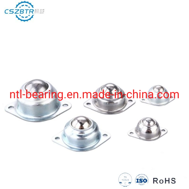 Cy-19A Light Duty Screw Mounted Stamping Flange Steel Ball Transfer Unit for Ball Transfer Conveyor Table