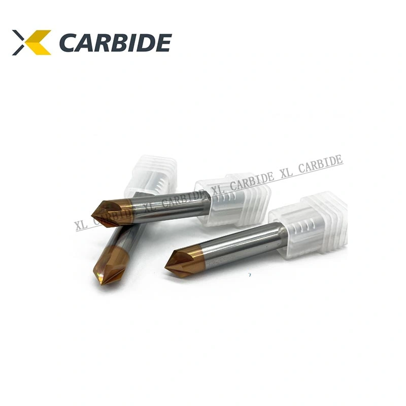 HRC55 Tungsten Carbide Chamfer Drill for Deburring and Drilling