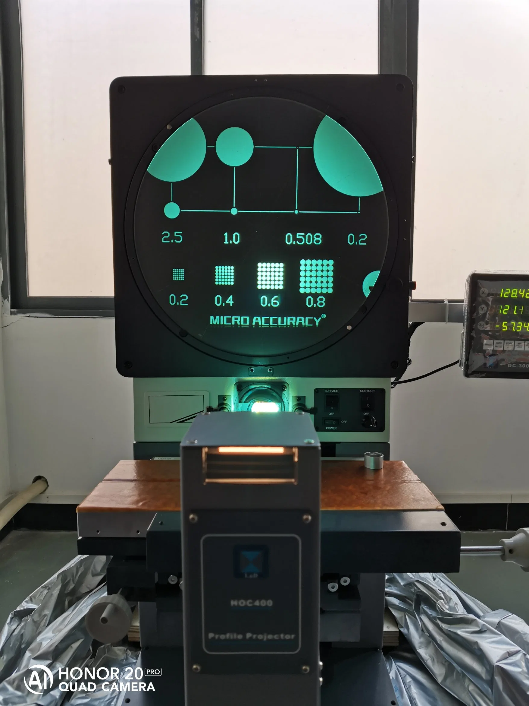 Messeinrichtung für verformte Stahlbalken horizontal (HOC-400)