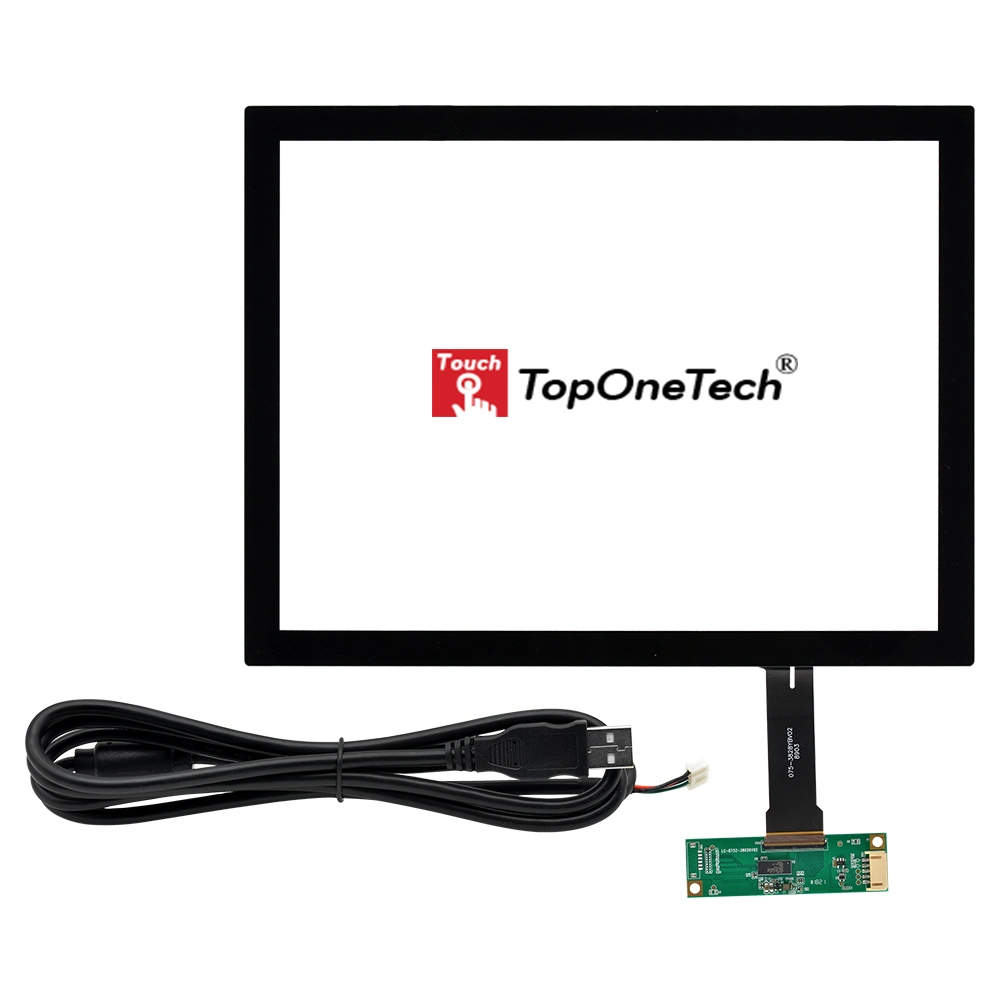 Custom ODM OEM 12.1 12 Inch Capacitive Pcap 4:3 10 Point USB Touch Screen with Tempered Fast Sensitive Accurate Response Glass USB Interface for Optical Bonding