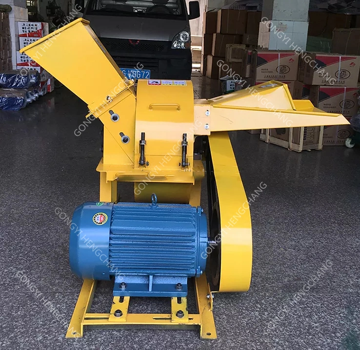 Mashroon Farm Using Wood Chipper Sawdust Making Machine