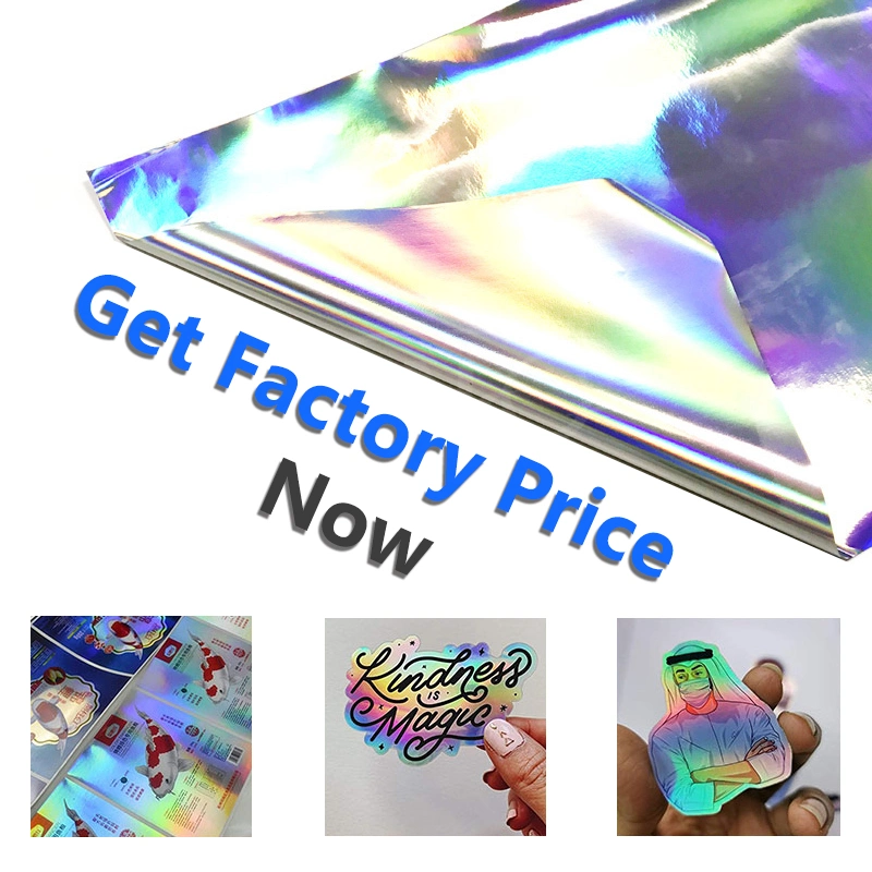 SINOVINYL Holo Sticker Eco Solvent Printing Chrome Laser Holographic Printable Vinyl