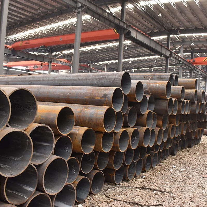 ASTM Q235B A36 Schedule 40 Construction 14 20 24 30 Inch Black Round Tube Reasonable Seamless Carbon Steel Pipe