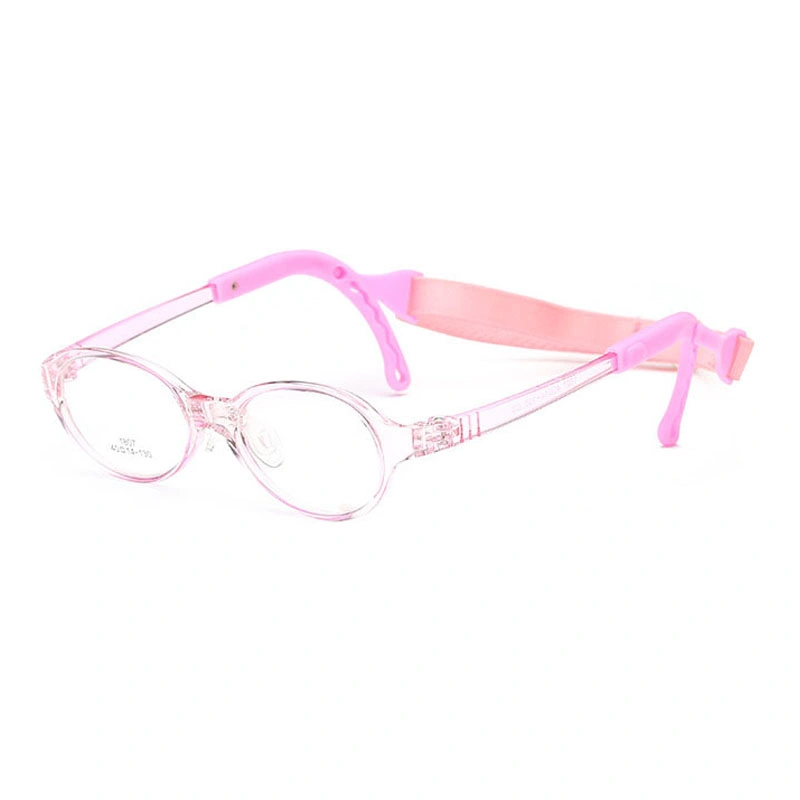 Wholesale/Supplier Newest Kids Trendy Custom Logo Non-Slip Transparent Sports Children Reading Glasses Eyeglasses Frames