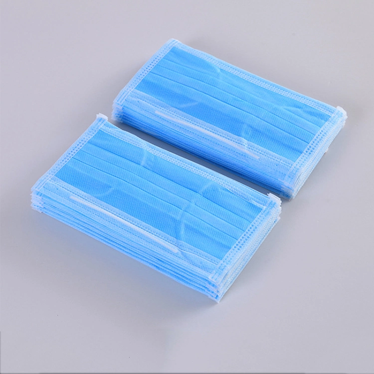 Factory Direct Sales Disposable Hospital Protective Non-Woven 3ply Surgical Face Mask Medical