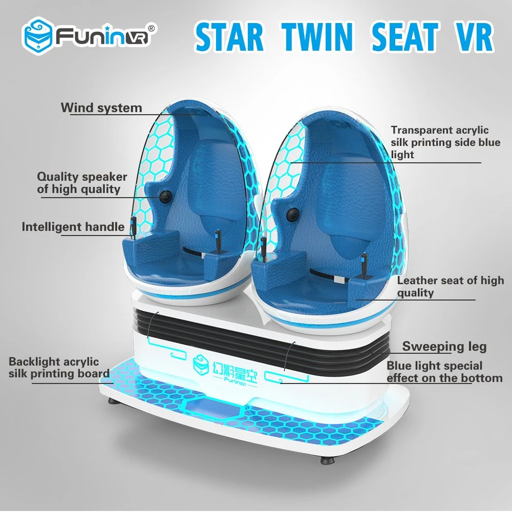 Funinvr Virtual Reality Arcade Game Machine 2 Seats Vr Simulator