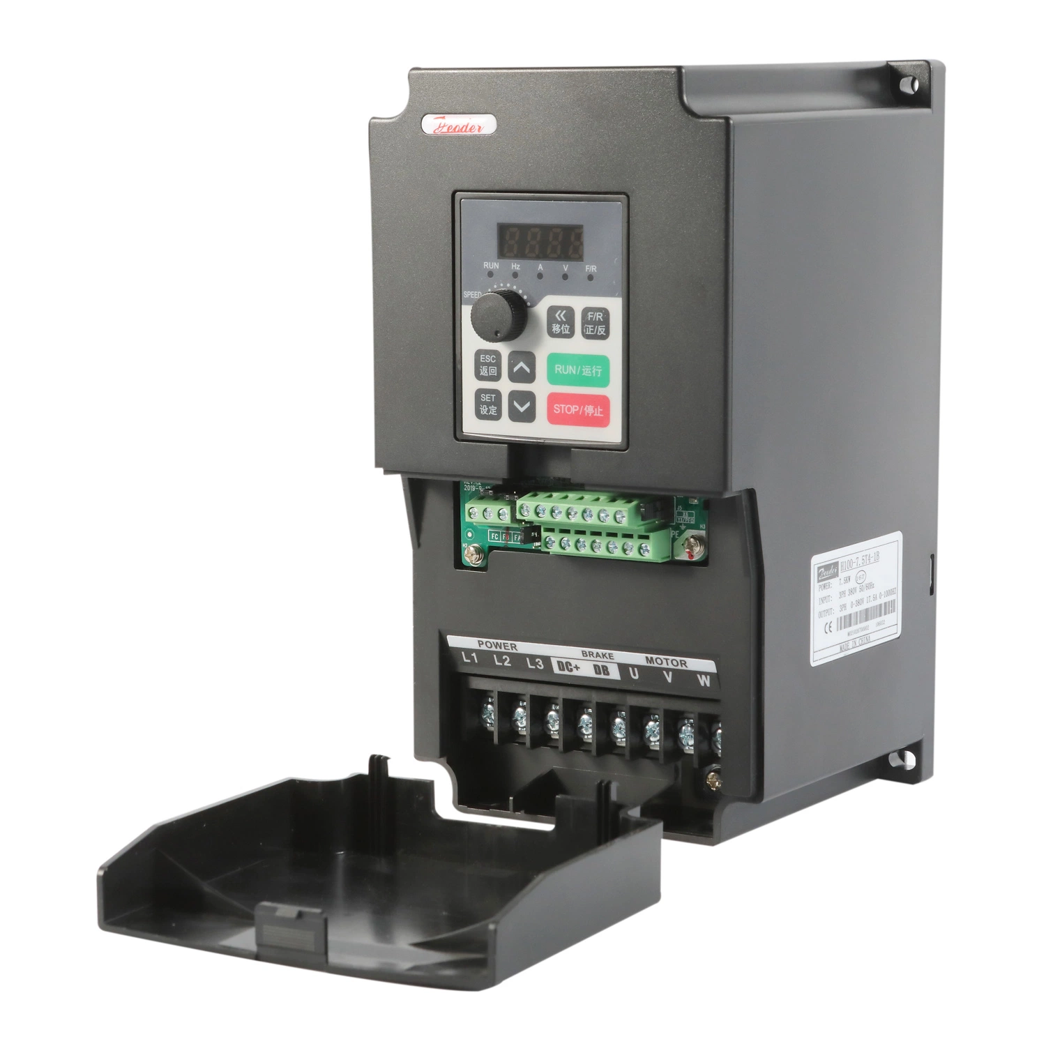 Single Phase 220VAC 1.5kw Variable Frequency Inverter with CE