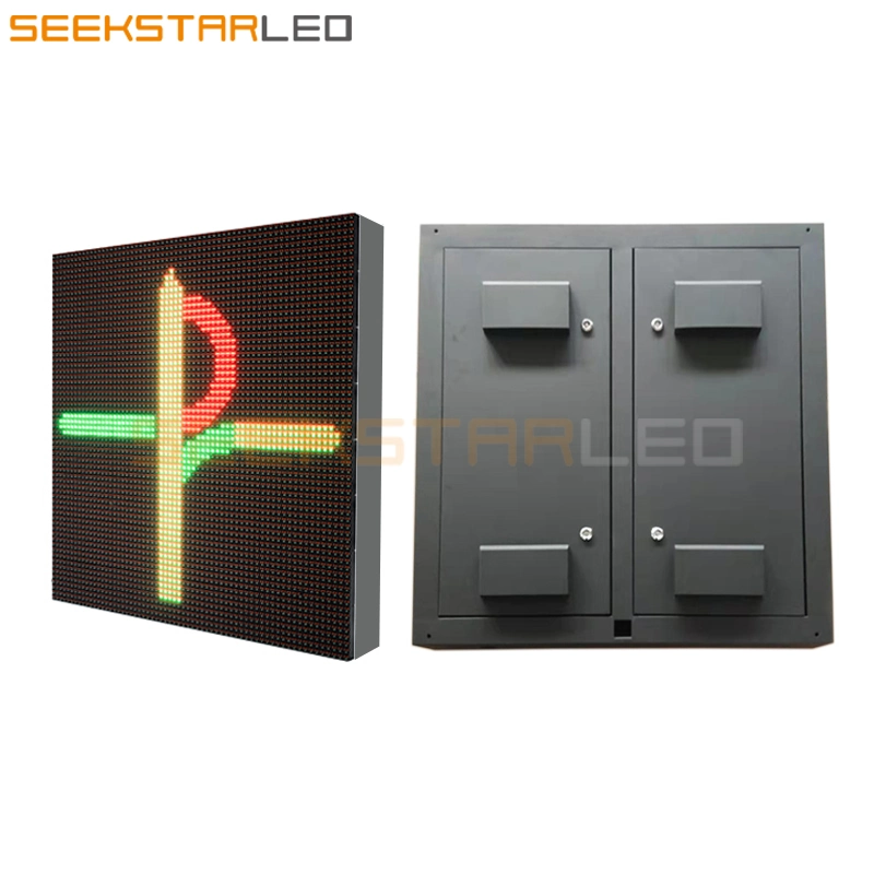 Matrix Screen P16 Fixed 8000nits Road Traffic Dynamic Message Sign Board Mounted LED Display
