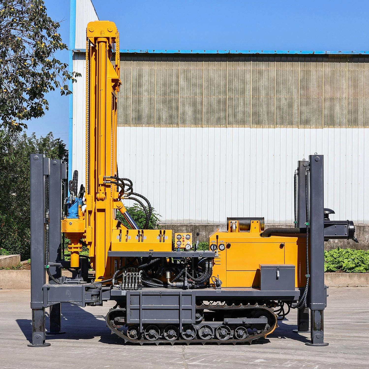 Hydraulic Rotary 55kw Fy180 Core Drilling Rig for Water Well