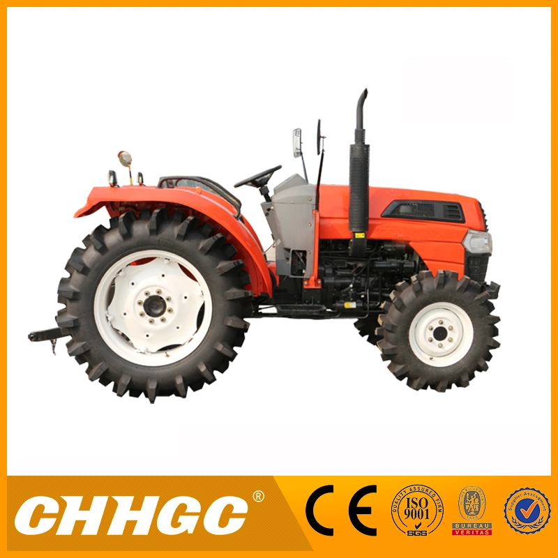 Venta de 60 CV Four-Wheeled caliente Tractor agrícola con motor 4 cilindros
