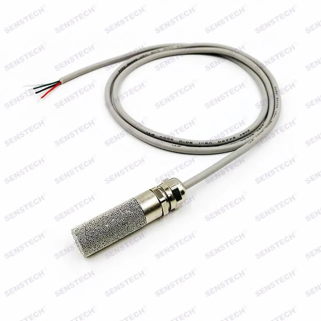 Customized 2.5m PVC Cable Sht35 Temperature Humidity Sensor Probe for HVAC