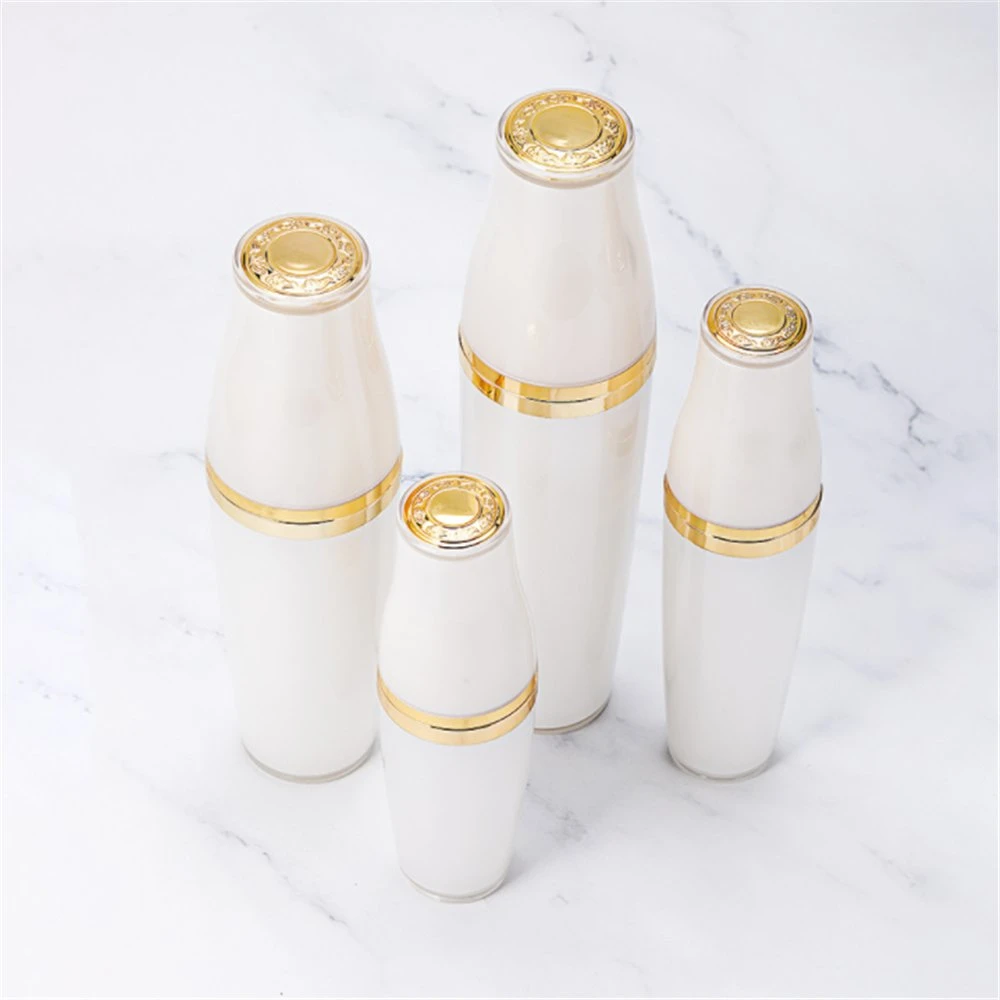 Luxury Cosmetics Packaging Glass Bottle Sets Empty Glass Cream Jar Bottle Skin Care Set