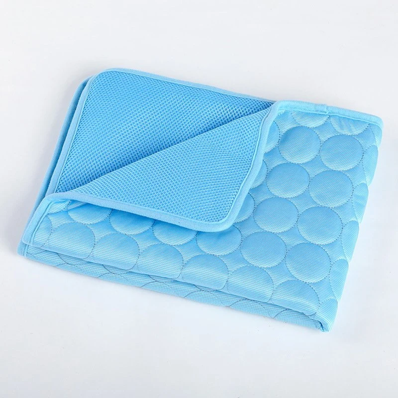 PET hielo Mat de seda Mat de verano perro Mat frío Gato y. Cojín con sofá para perros