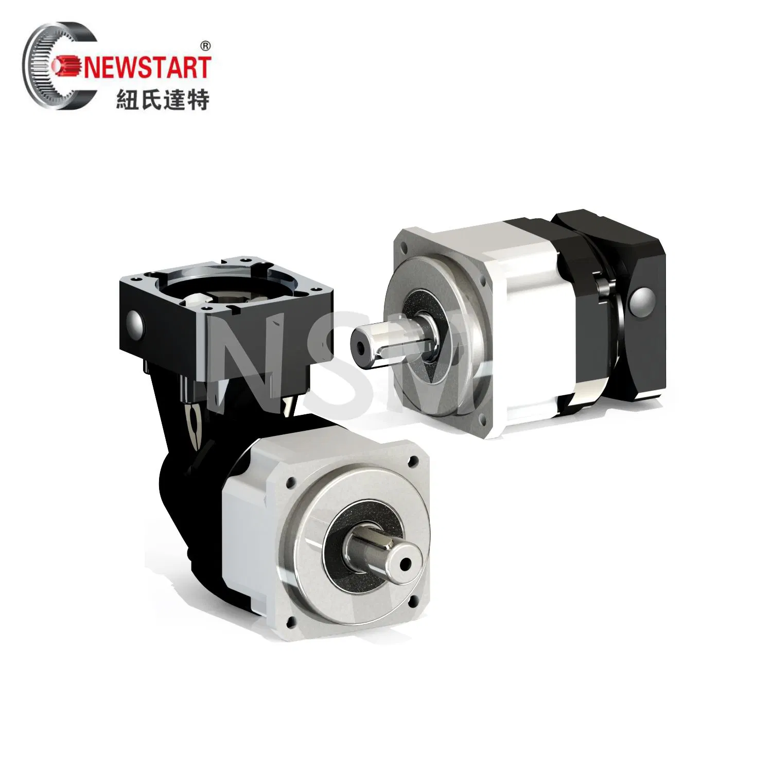 Boîte de vitesses de réducteur planétaire Precison à 2 étages de transmission Newstart Abr060 pour moteur Rexroth, 0,4 kW