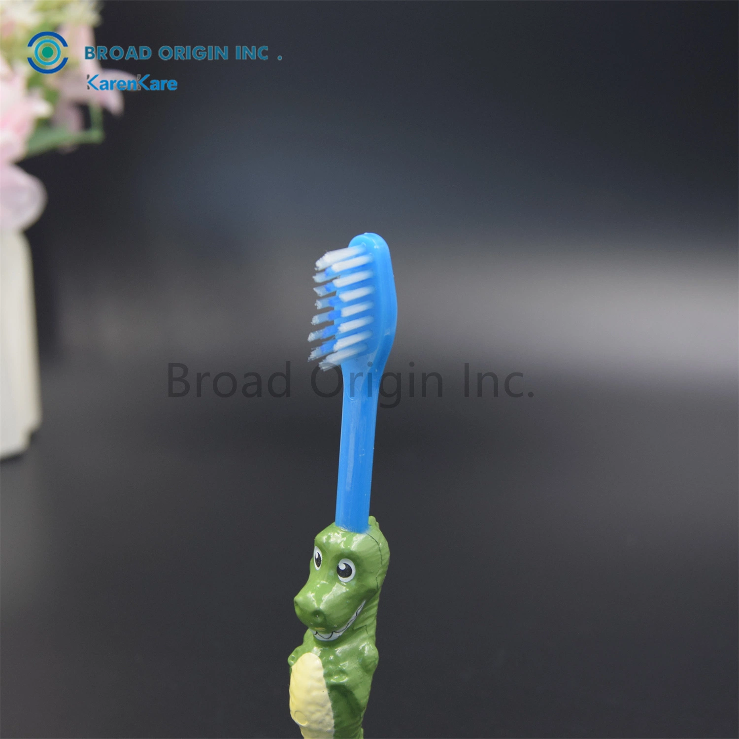 DuPont caractère Crocodile brosse à dents à poils doux brosse à dents pour les enfants Baby Care