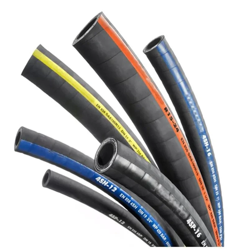 Best Hose Supply Manufacturer Sanyeflex with Msha Certificate Hose for Heavy Industry Mining Machine Marine System Hoses Fittings R1 R2 R3 R4 R5