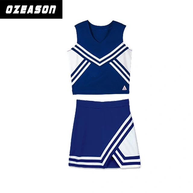 Summer New Custom Dance College Cheerleading Uniforms Sexy Girls Cheerleader Costume Skirt