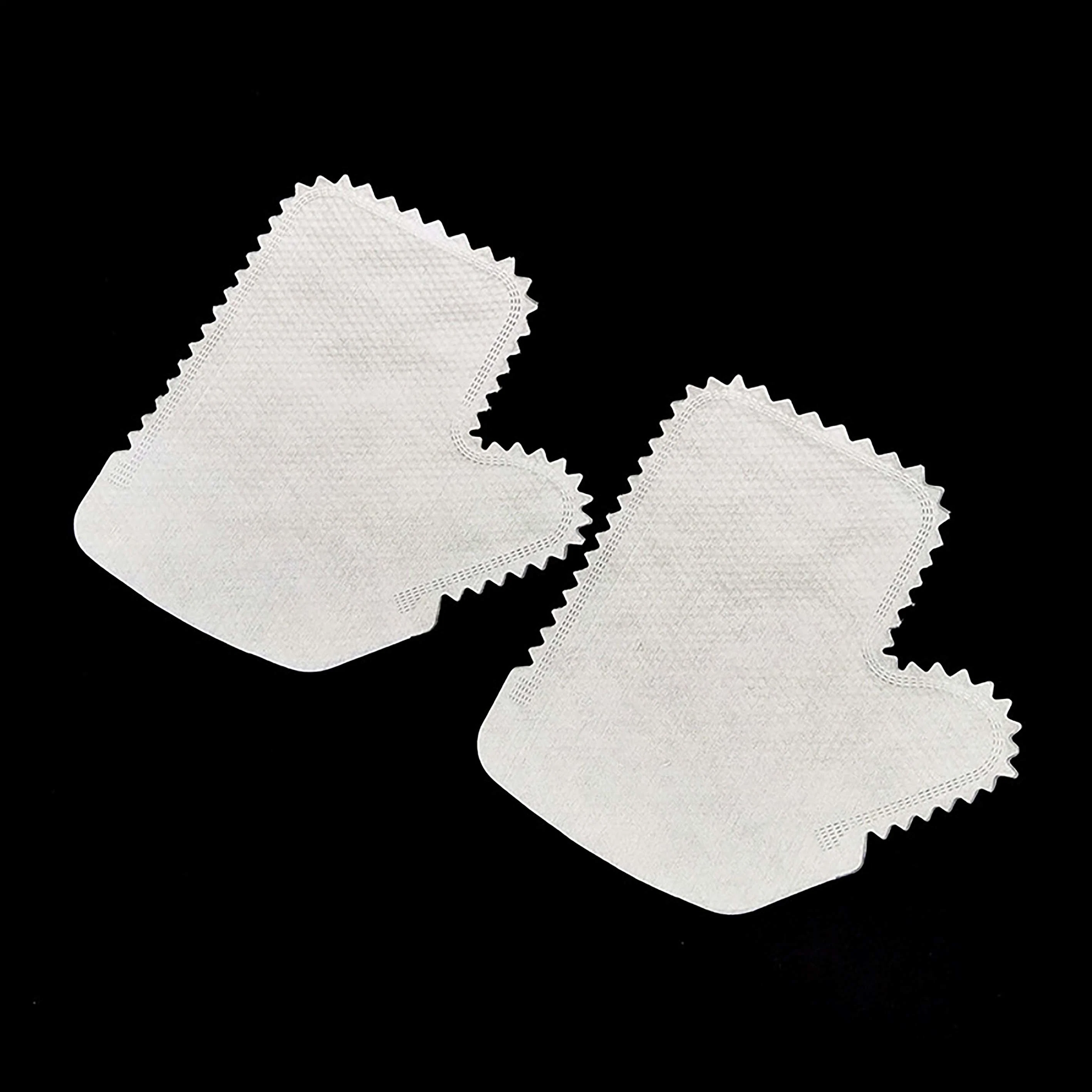 60 Pièces Microfibre Blanche d'époussetage mitt gants de dépoussiérage en microfibre