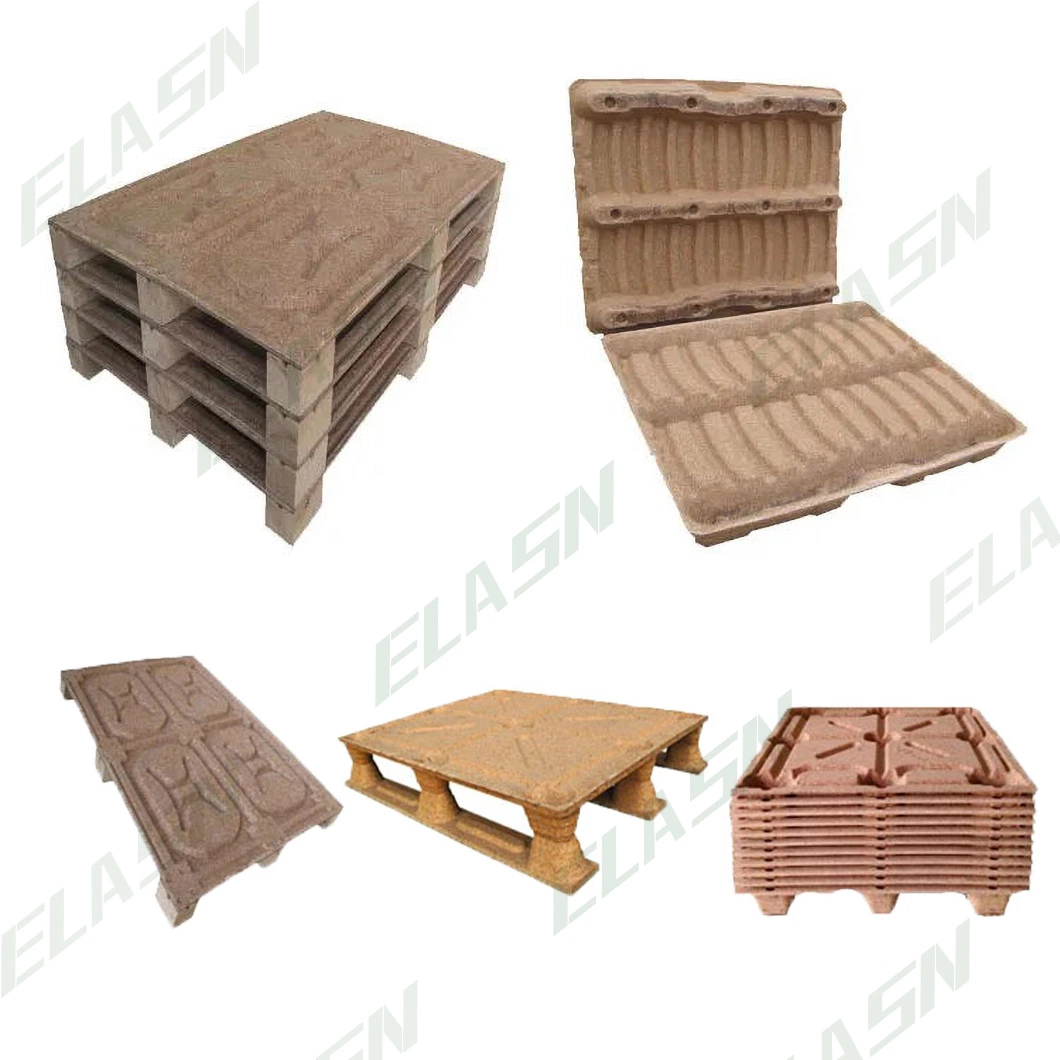 High Efficiency Compressed Wood Pallet Making Machine Presswood Pallet Hidraulic Moulding Press Machine Sawdust Wood Pallet Compressed Hot Press Machine