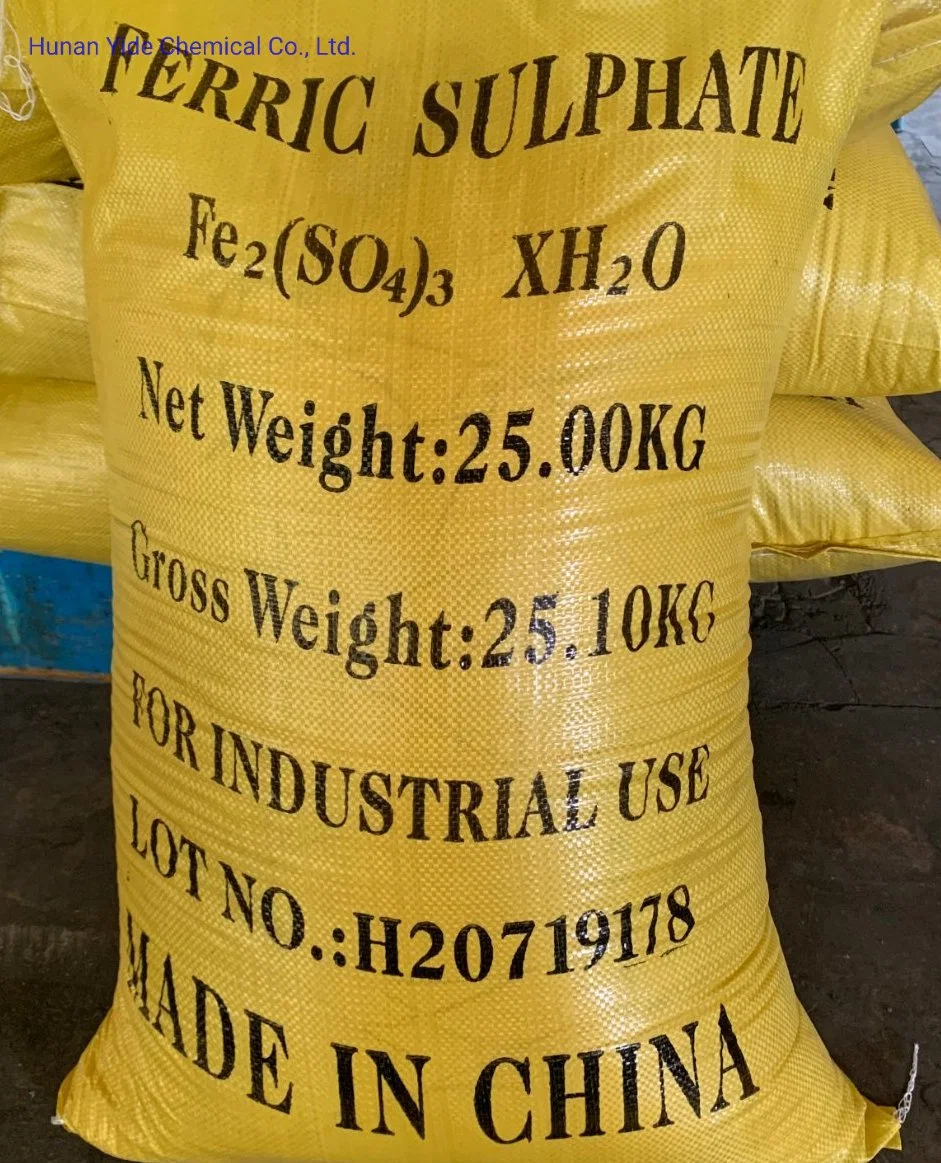 Chinese Sole NSF Certified Ferric Sulphate Manufacturer Hunan Yide