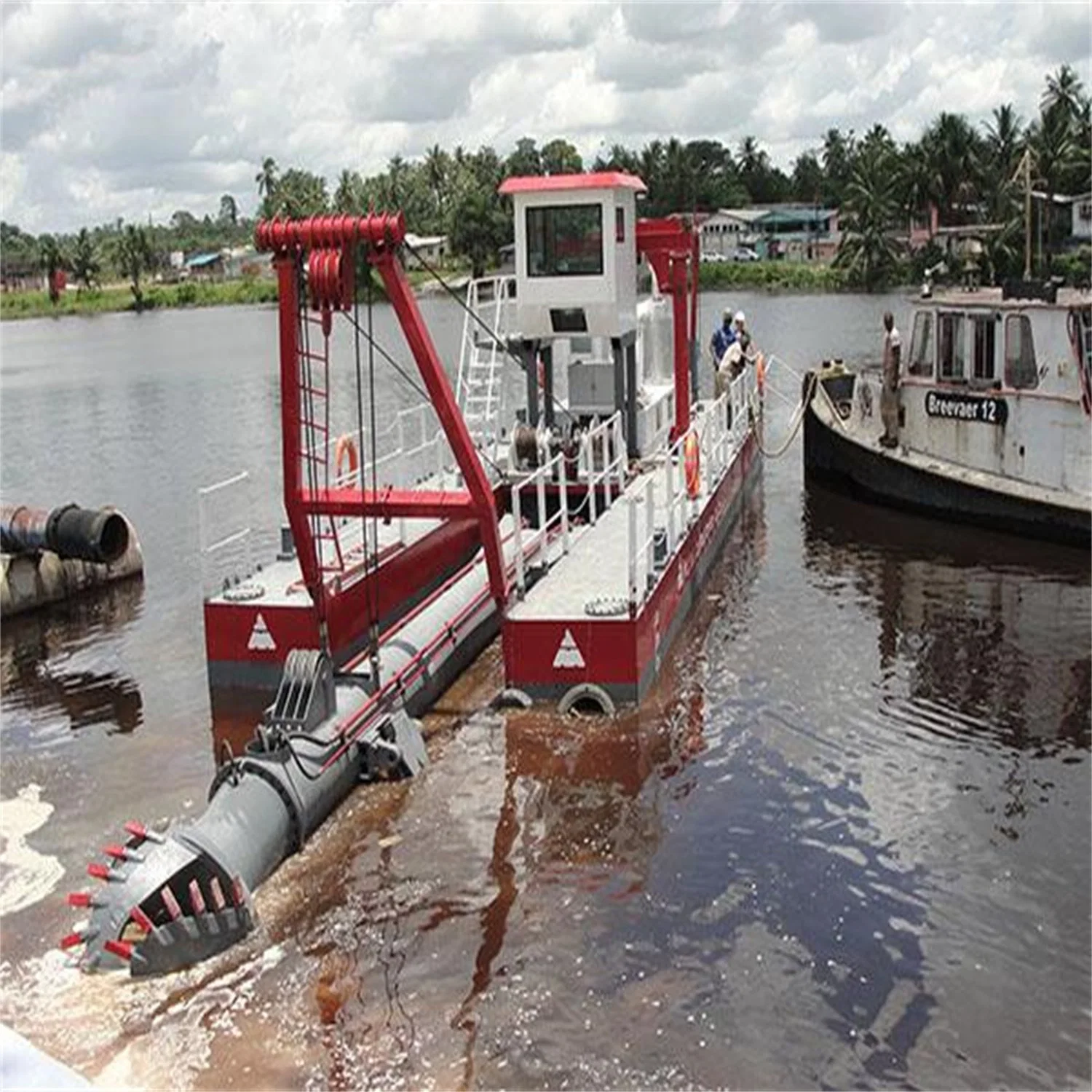 12 Inch Cutter Suction Sand Ship with Diesel Engine Power