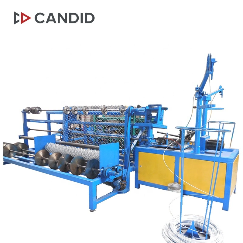 Corrente de vedação da corrente de segurança elevada totalmente automática corrente de produção da máquina Máquina de tecelagem de malha de elo para construção