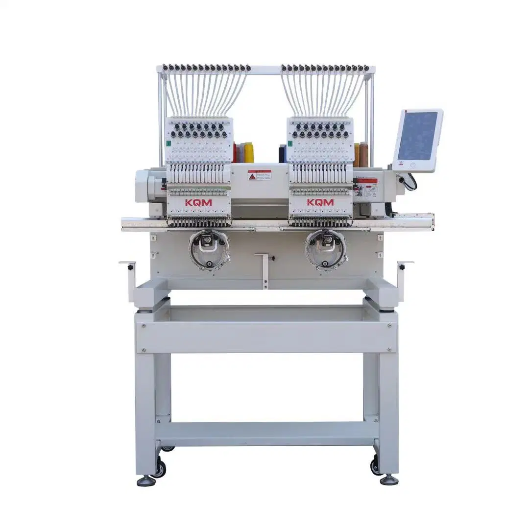 Two Hand Commercial Computerized Embroidery Machine for Cap Embroidery Machine and Sewing Machine