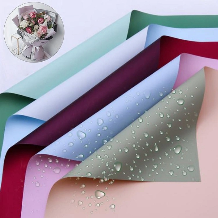 DIY Crafts, Gift Packaging or Gift Box Packaging Use Colorful Floral Waterproof Paper