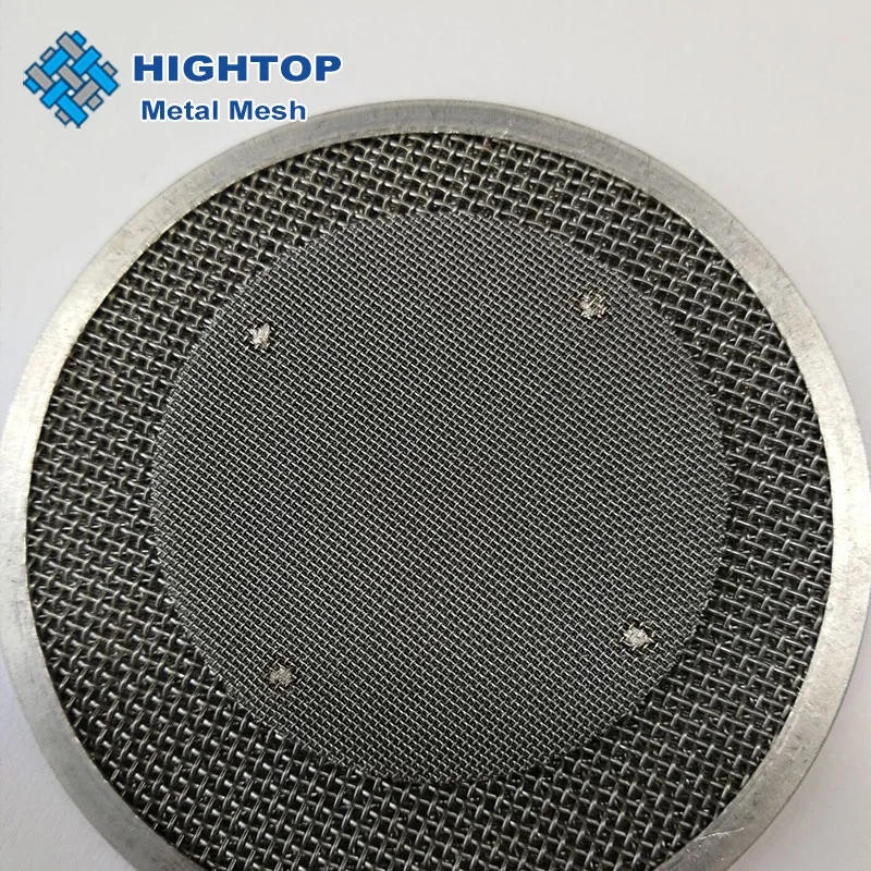 304 316 Stainless Steel Woven Wire Mesh Multi Layer Extruder Screen Filter Discs for Filtration