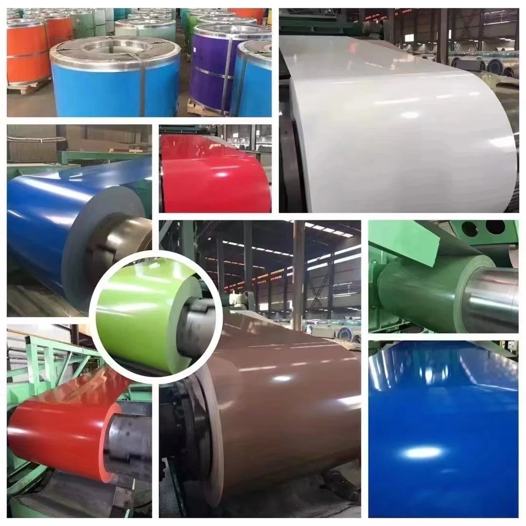 Prepainted Steel Coil PPGI or PPGL Color Coated Galvanized Steel for Roofing Sheet