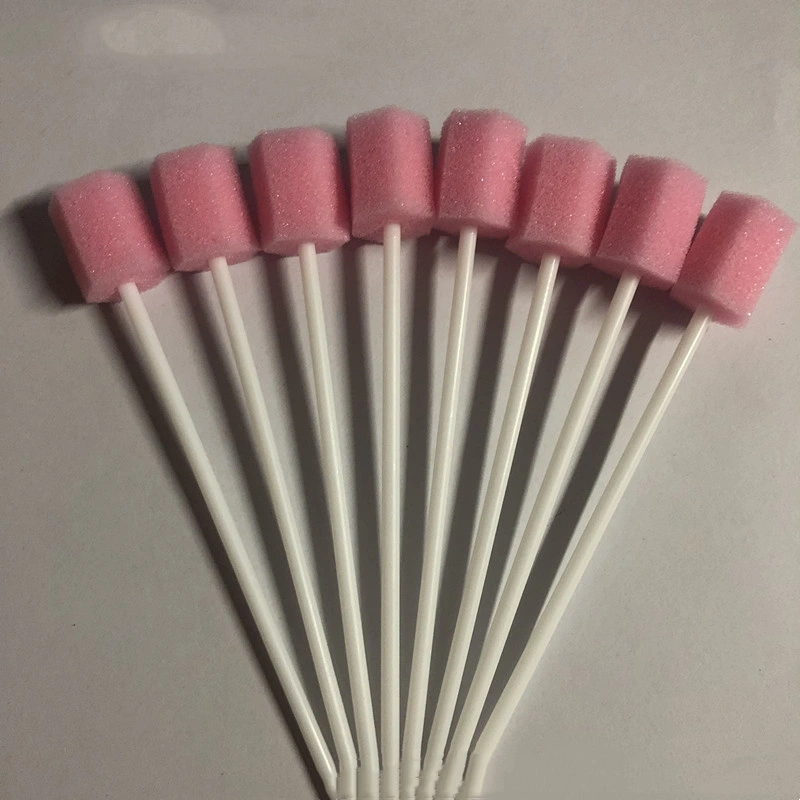 Medical Oral Sponge Sticks Cleaning Products Surgical Foam Brush Cleaning Sponge Stick