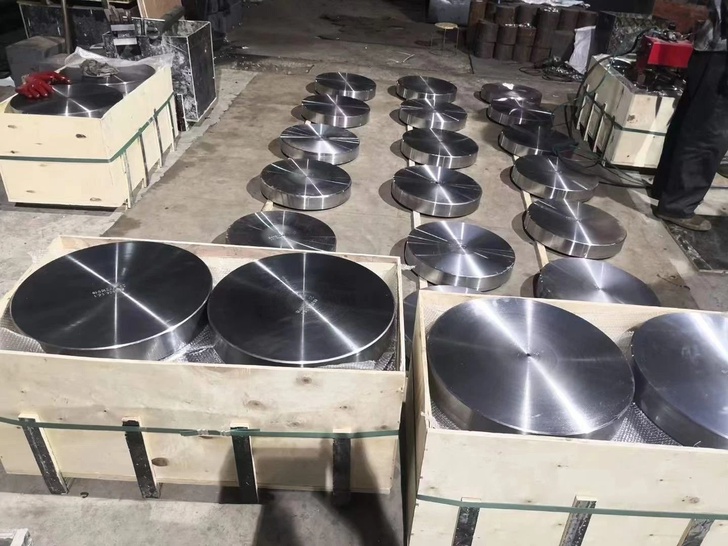 ANSI/JIS Wnrf/Sorf/FF Flange Stainless Steel Pipe Blank Flange